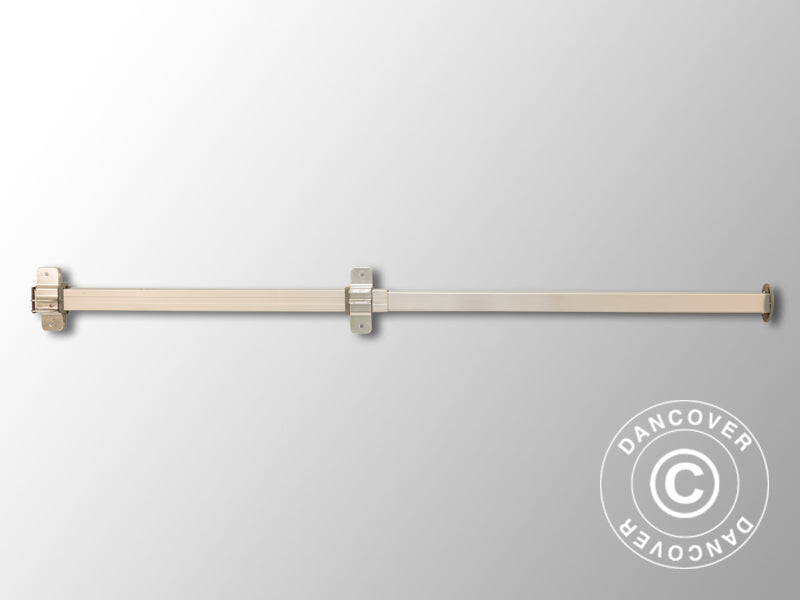 Barre de toit complète, 1,01m, Gris