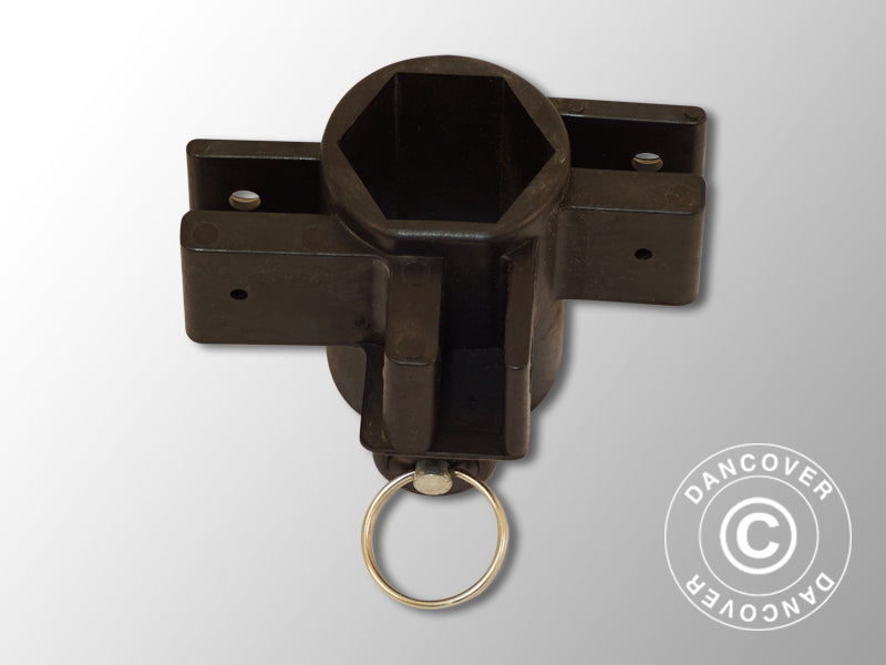 Giunto della gamba centrale, Nero