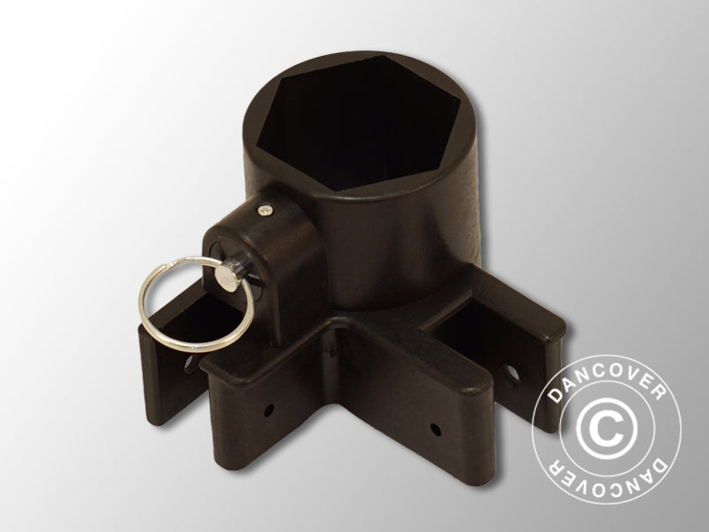 Giunto angolare della gamba, Nero