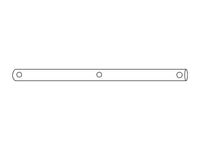 Rahmenstange, Ø50x1455mm