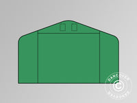 Giebelwand/Tür für Lagerzelt PRO 6x6m, 6x12m und 6x18m PVC, grün