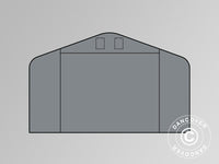 Parete terminale/porta per Capannone tenda PRO 6x6m, 6x12m e 6x18m PVC, Grigio
