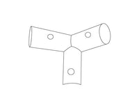 Aggancio a 3 vie, Ø42mm, 110°