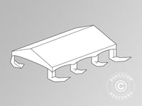 Dachplane für das Partyzelt Original 4x6m PVC, "Arched", Weiß