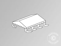 Dachplane für das Partyzelt SEMI PRO Plus 4x6m PVC, Weiß