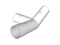 Aggancio a 3 vie, Ø42+Ø54mm, 140°