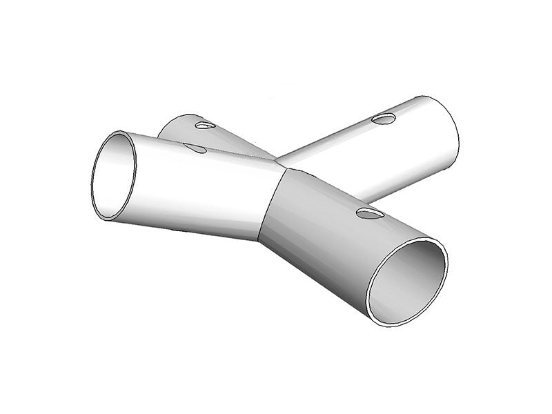 Aggancio a 4 vie, Ø42+Ø54mm, 140°