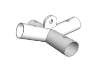 Aggancio a 4 vie, Ø42+Ø54mm, 140°