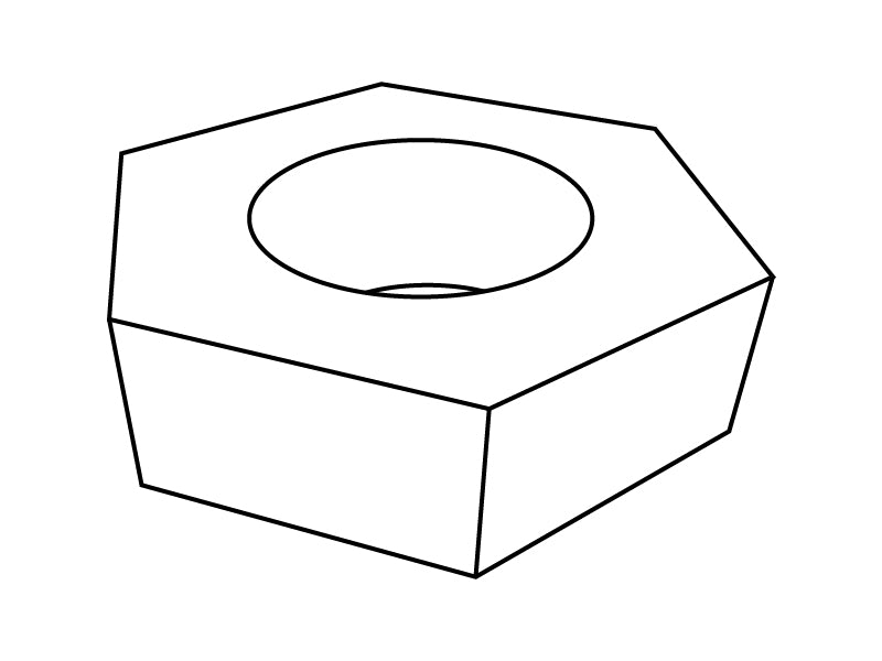 Tasche mit Schrauben & Gegenmuttern