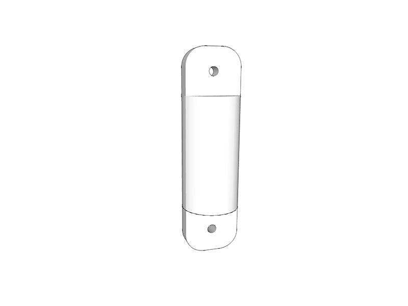 Tube pignon vertical, Ø25mm, 640mm