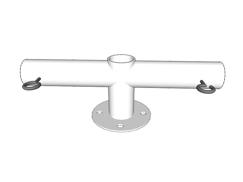 2-Wege-Verbindungsstück für Grundrahmen, Ø42mm