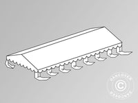 Copertura del tetto per il Tendone per feste SEMI PRO Plus CombiTents® 7x14m, Bianco