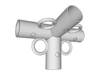 Connecteurs 4 voies avec 4 anneaux, 42-54 mm