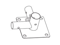 Connecteur 3 voies avec pied en forme de R