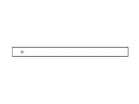 Barre de renfort, 32x980 mm