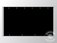 Parete terminale UNICO 3m (3x3m), Nero