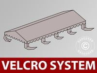 Dachplane für Partyzelt UNICO, PVC/Polyester, 5x8m, Sand