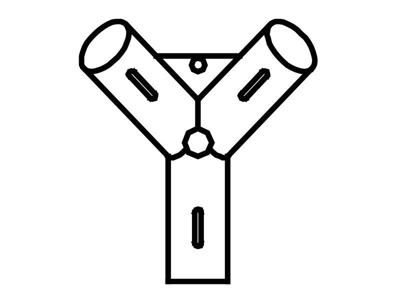 Connecteur 3 voies pour le toit