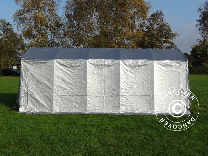 Tenda garage PRO 3,3x6x2,4m PE, Grigio