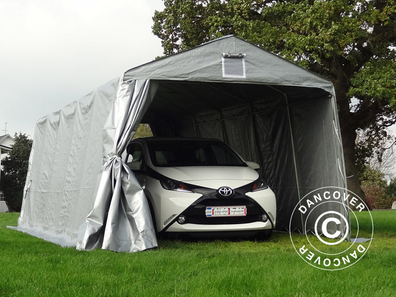 Tenda garage PRO 3,3x6x2,4m PE, Grigio