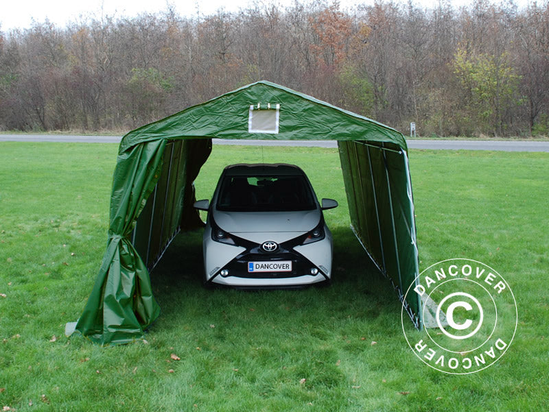 Tenda garage PRO 3,3x6x2,4m PVC, Verde