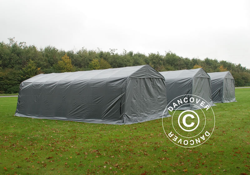 Tenda garage PRO 3,6x8,4x2,68m PVC, Grigio