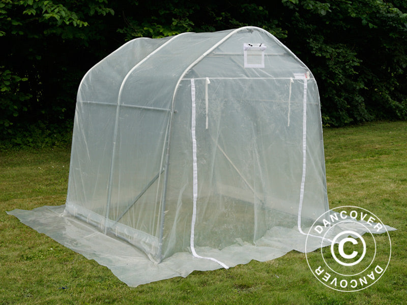 Serre tunnel, 2x2x2m, PE, 4m², Transparent