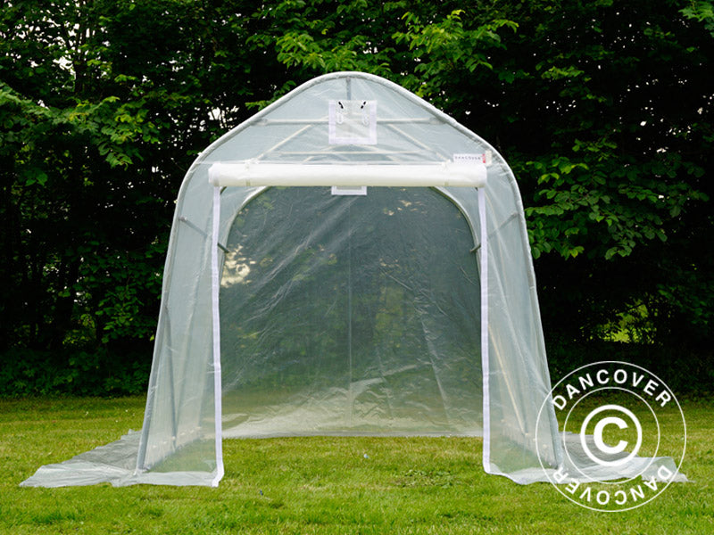 Serre tunnel, 2x2x2m, PE, 4m², Transparent