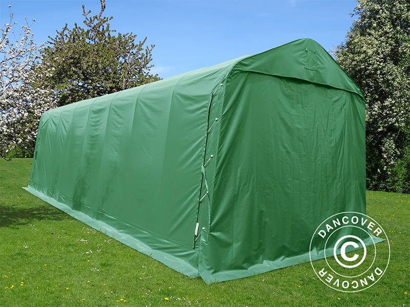 Tenda garage PRO 3,77x9,7x3,18m PVC, Verde