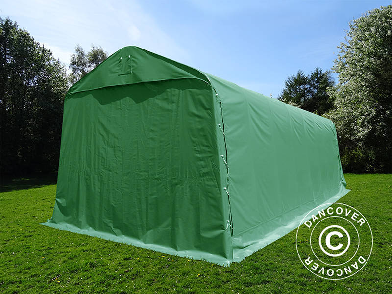 Tenda garage PRO 3,77x9,7x3,18m PVC, Verde