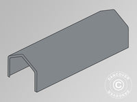 Dachplane für Lagerzelt PRO 4x12m PVC, grau