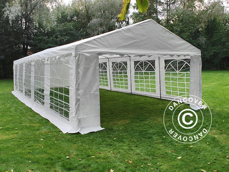 Tenda Magazzino Basic 2-in-1, 4x10m PE 700, Bianco