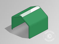 Dachplane für Lagerzelt PRO 7x7m PVC mit Dachfenster, grün