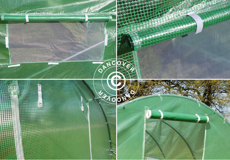 Serra Tunnel 3x4,5x2m, 13,5m², Verde