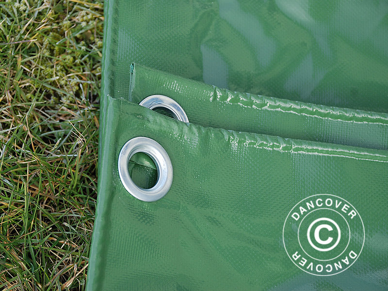 Telo 8x10m, PVC 500g/m², Verde