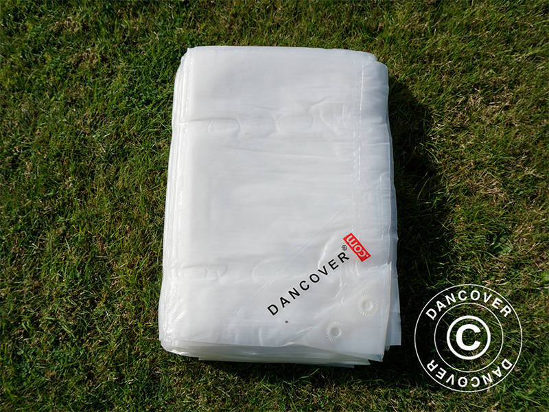 Bâche 2,5x3,6m, PE 90 g/m², Translucide