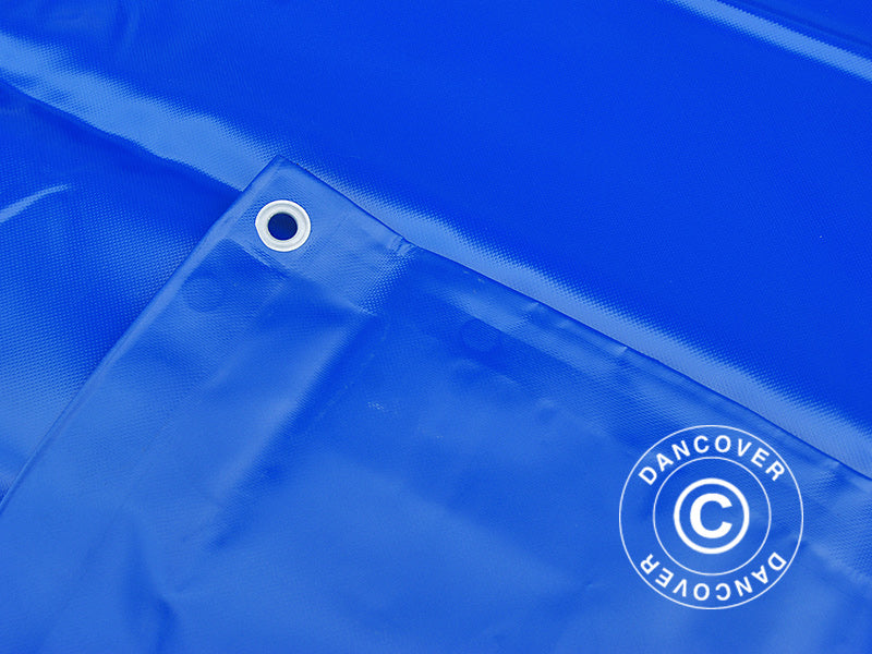 Telo 4x6m, PVC 570g/m², Blu