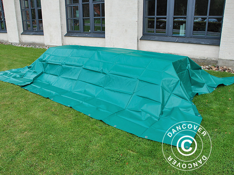 Telo 8x10m, PVC 570g/m², Verde