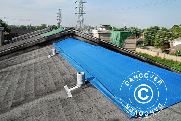 Plane 10x20m, PE 250g/m², Blau