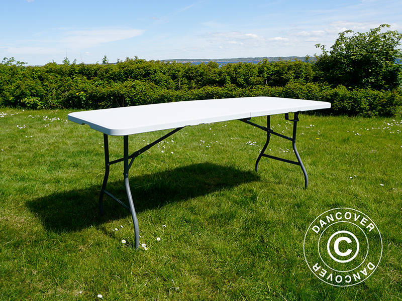 Klapptisch 180x74x74cm, hellgrau (25 St.)