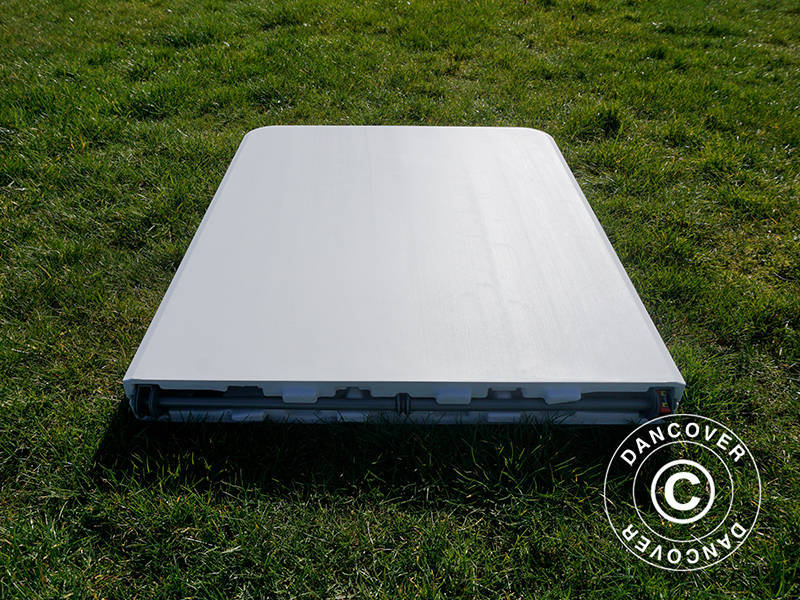 Klapptisch 180x74x74cm, hellgrau (25 St.)