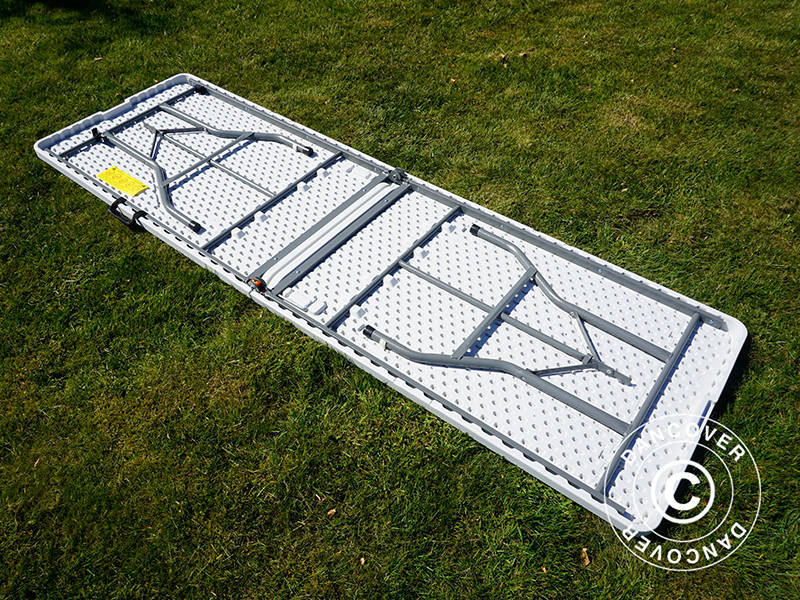 Klapptisch 240x76x74cm, Hellgrau (10 St.)