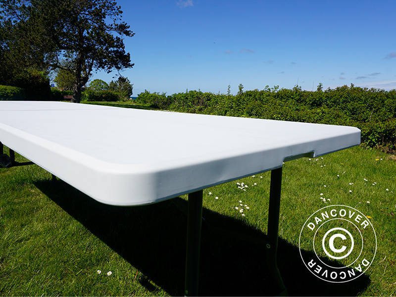 Klapptisch 240x76x74cm, Hellgrau (10 St.)