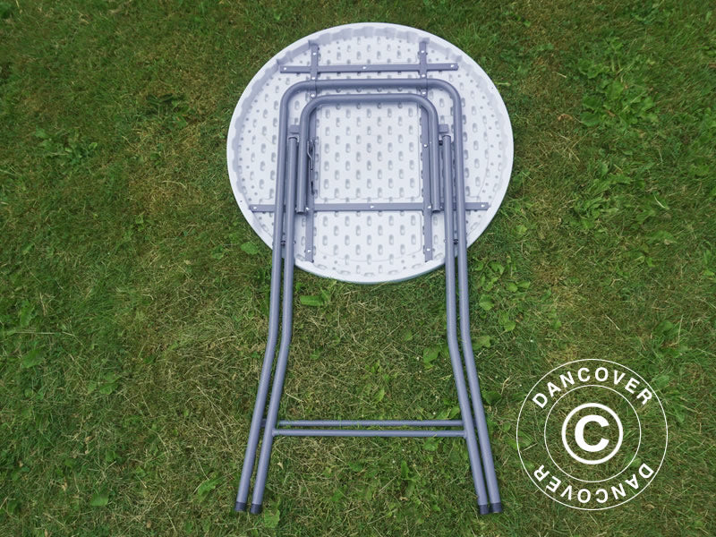 Tavolo bar rotondo PRO Ø80cm, Grigio chiaro