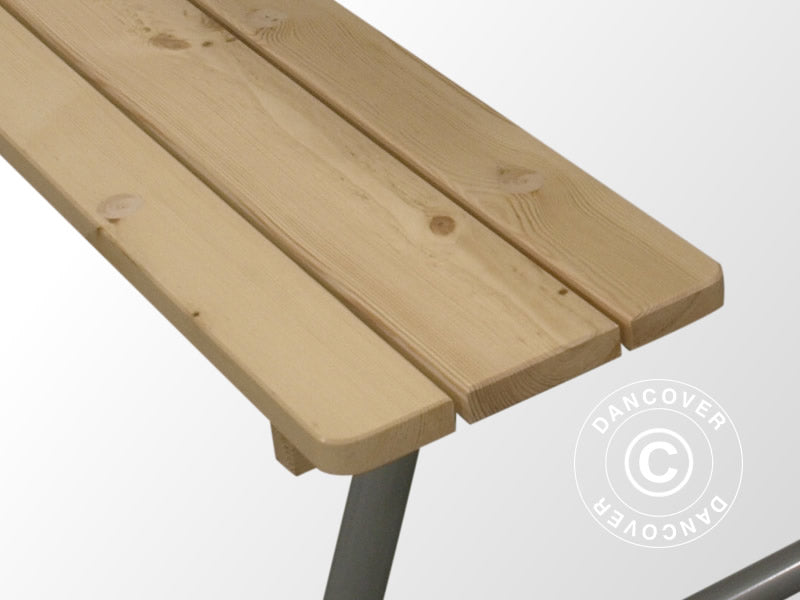 Tavolo da picnic, 1,75x1,60m, Naturale