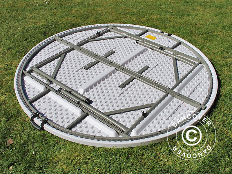 Runder Klapptisch PRO Ø183cm, Hellgrau (1 St.)