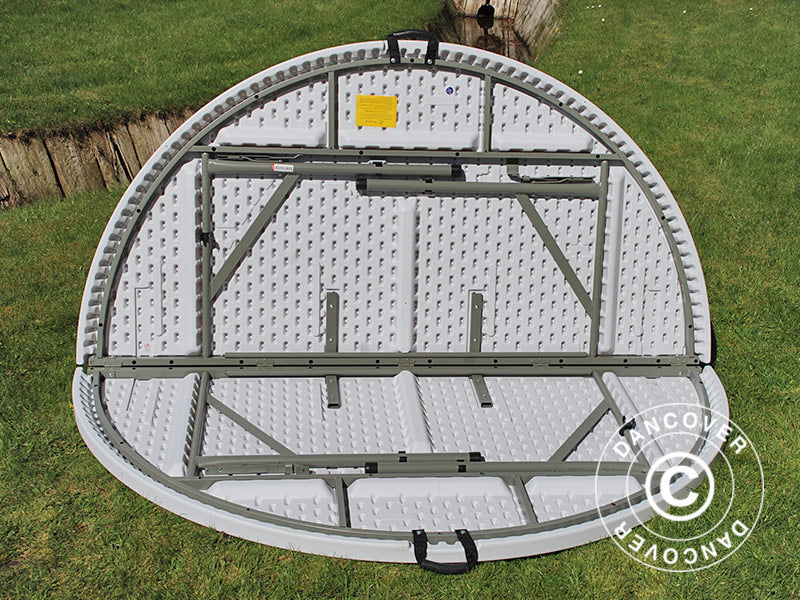 Runder Klapptisch PRO Ø183cm, Hellgrau (1 St.)