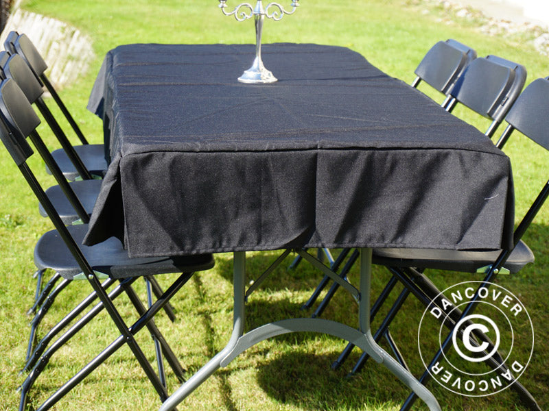 Nappe 183x76x20cm, Noir