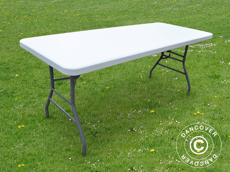 Table de banquet PRO 182x74x74cm, Gris clair (1 pcs)
