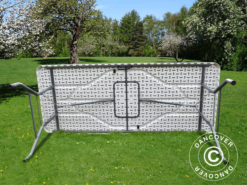 Table de banquet PRO 182x74x74cm, Gris clair (1 pcs)